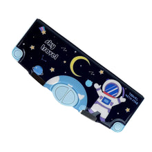 Multifunctional Space Theme Pencil Box for Kids (Magnetic, Pop-Up)