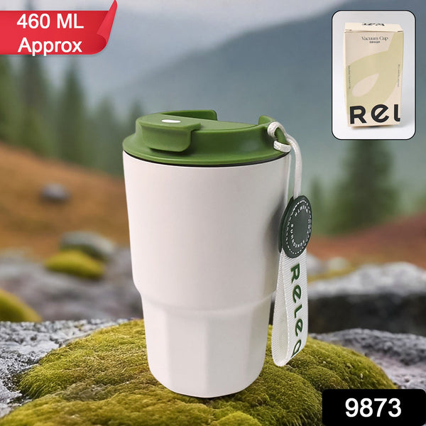 Thermos Cup Stainless Steel Cold Coffee Cup (460Ml Approx)